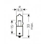 OSRAM HALOGEN 64111 BA9s