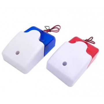 Mini Strobe Wired Siren Indicator Light Sound Alarm Lamp Flashing Mini Strobe Wired Siren Indicator Light Sound Alarm Lamp Flashing