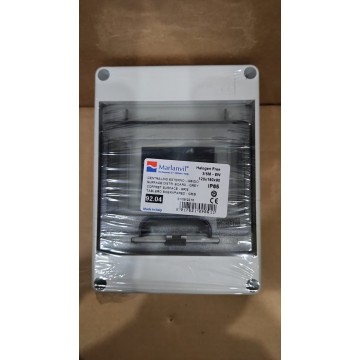 Marlanvil 92.04 Weatherproof Surface Distribution Board 120 x 160 x 90mm, IP65, Grey, Halogen Free Marlanvil 92.04 Weatherproof Surface Distribution Board 120 x 160 x 90mm, IP65, Grey, Halogen Free