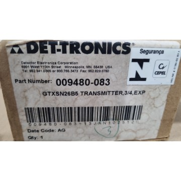 Det-Tronics 009480-083 Transmitter (GTXSN26B5) Det-Tronics 009480-083 Transmitter (GTXSN26B5)